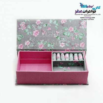 جعبه جواهرات - طرح شکوفه‌ی یاسمن-MC0020